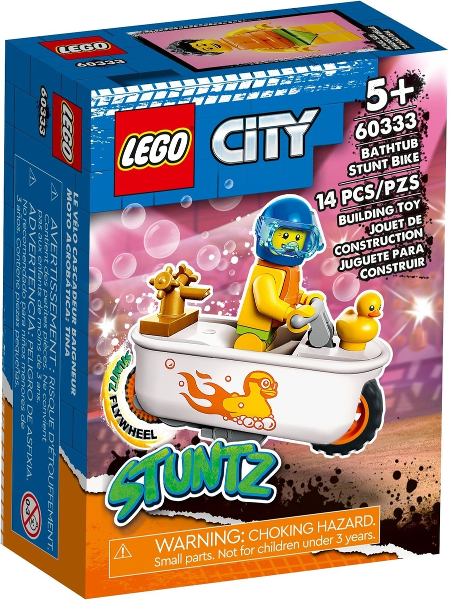 LEGO® City 60333 Vanová kaskadérská motorka