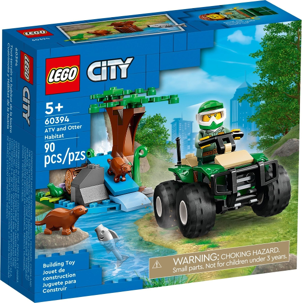 LEGO® City 60394 Čtyřkolka a vydří řeka