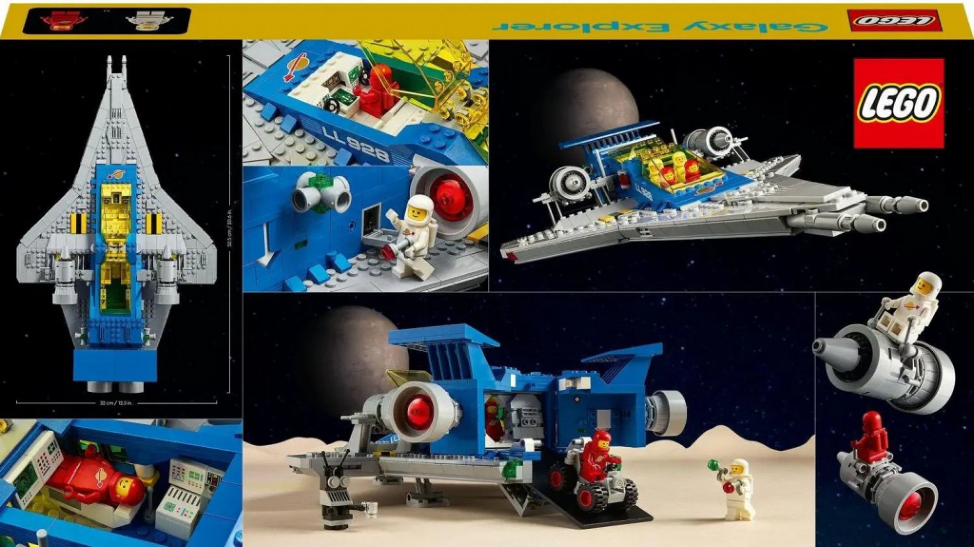 LEGO® Icons 10497 Průzkumný raketoplán