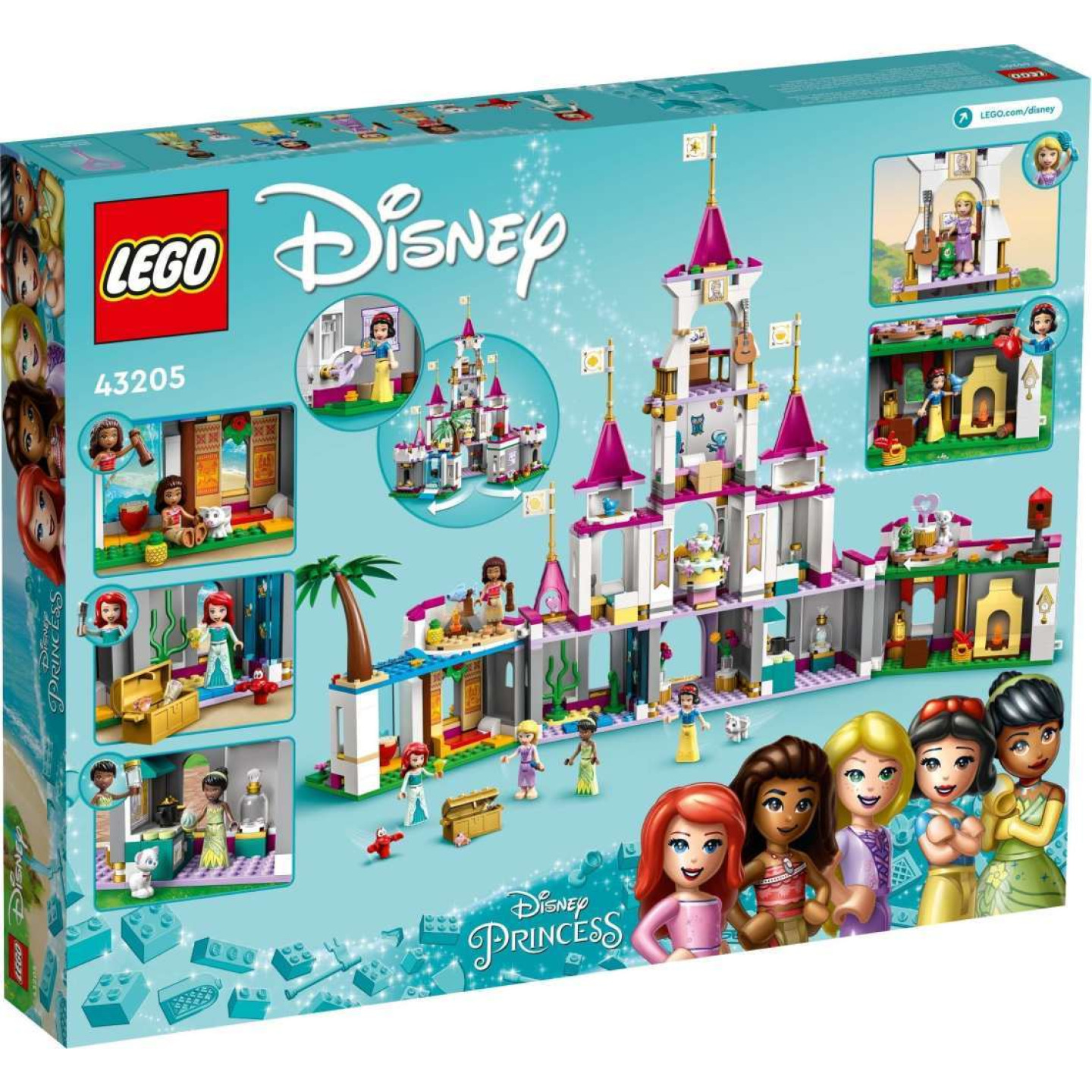 LEGO® Disney 43205 Nezapomenutelná dobrodružství na zámku