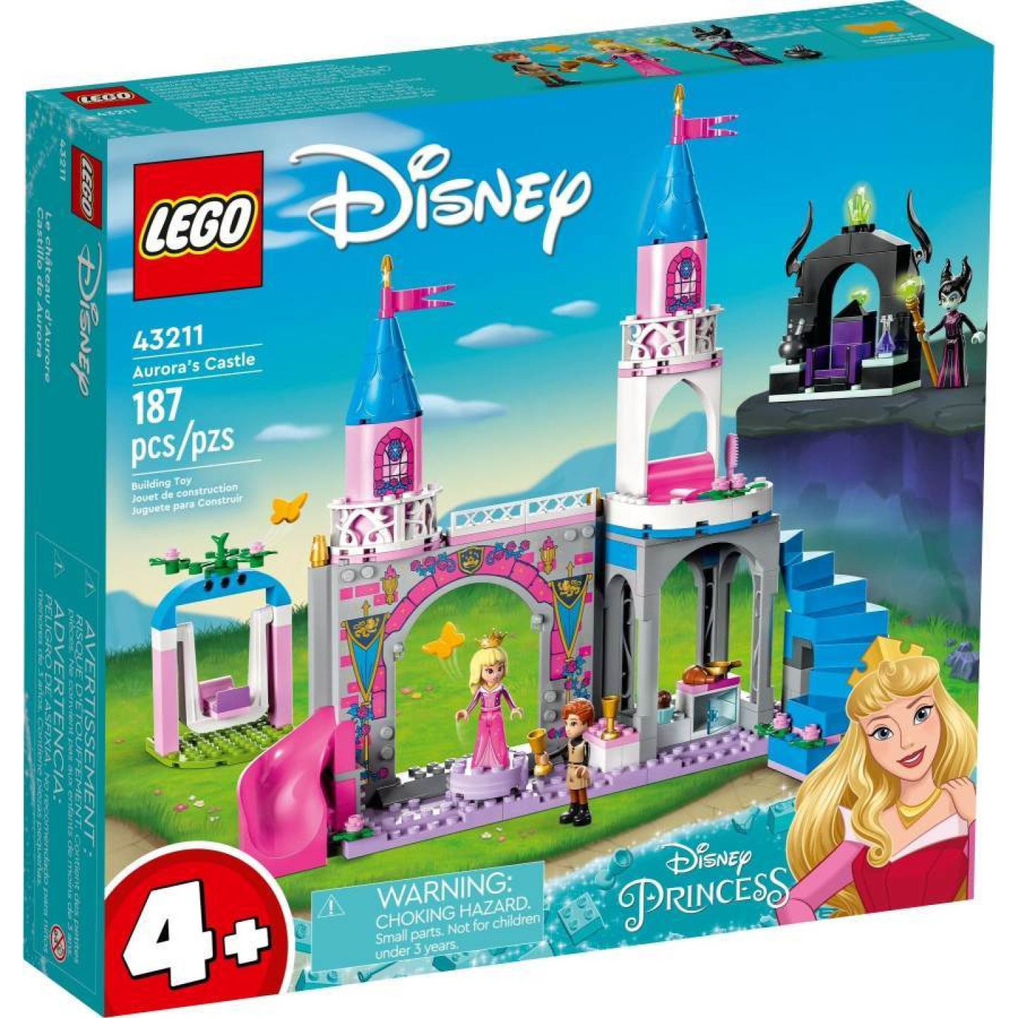 LEGO® Disney 43211 Zámek Šípkové Růženky