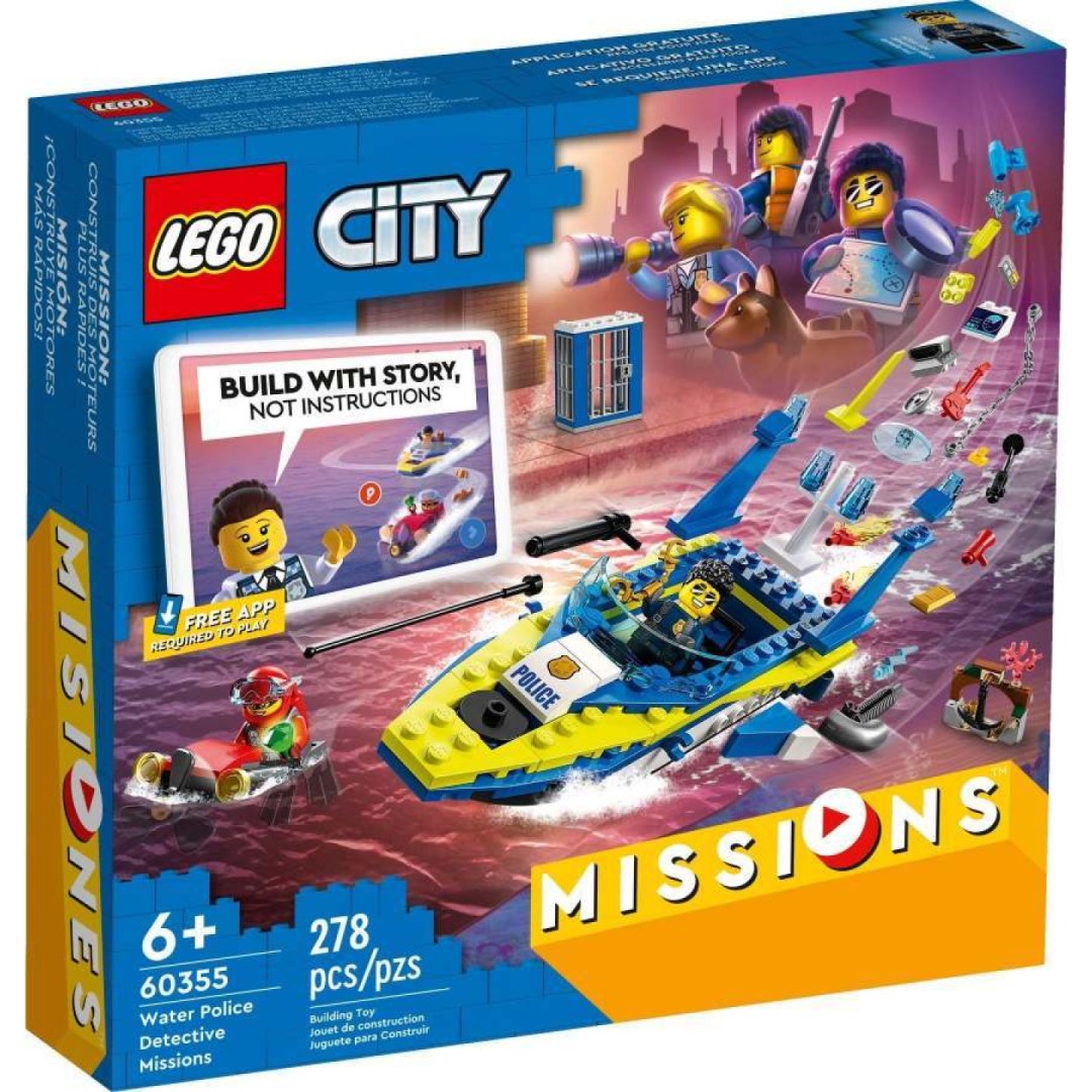 LEGO® CITY 60355 Mise detektiva pobřežní stráže
