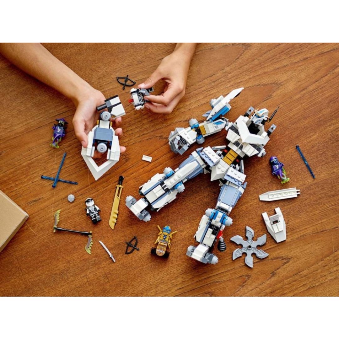 LEGO® NINJAGO® 71738 Zane a bitva s titánskými roboty