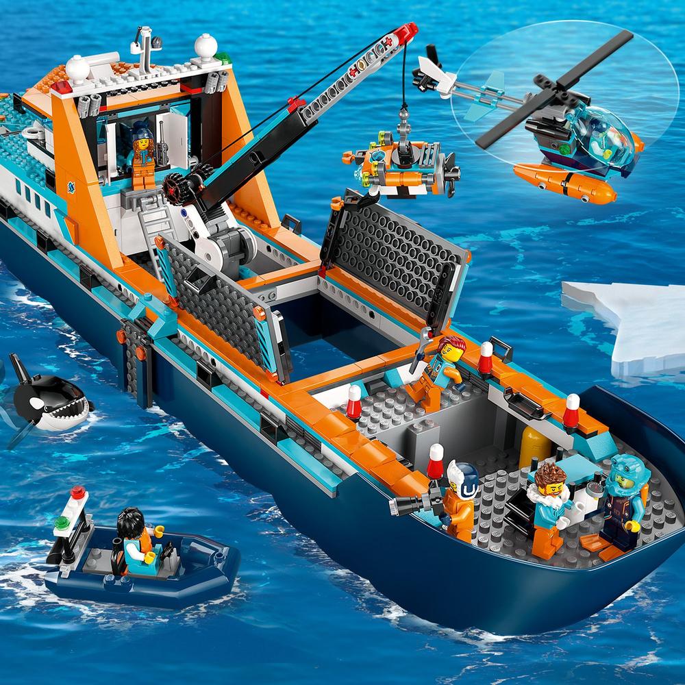 LEGO® CITY 60368 Arktická průzkumná loď