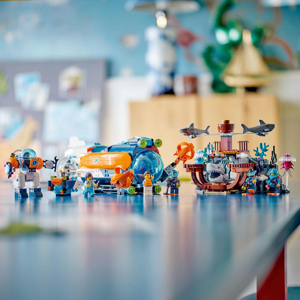 LEGO® CITY 60379 Hlubinná průzkumná ponorka