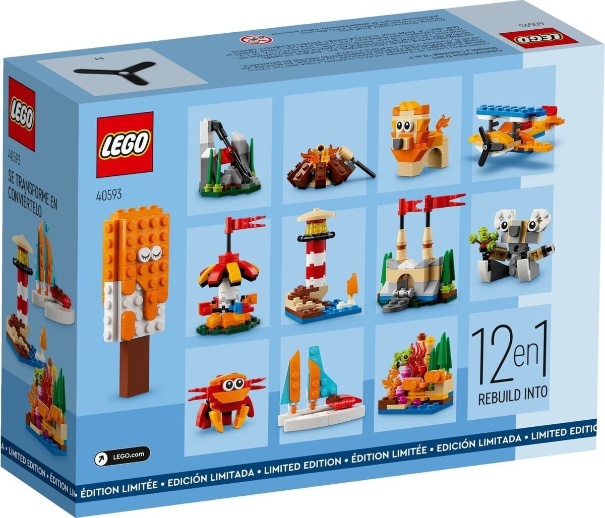 LEGO® 40593 Zábavná kreativita 12 v 1