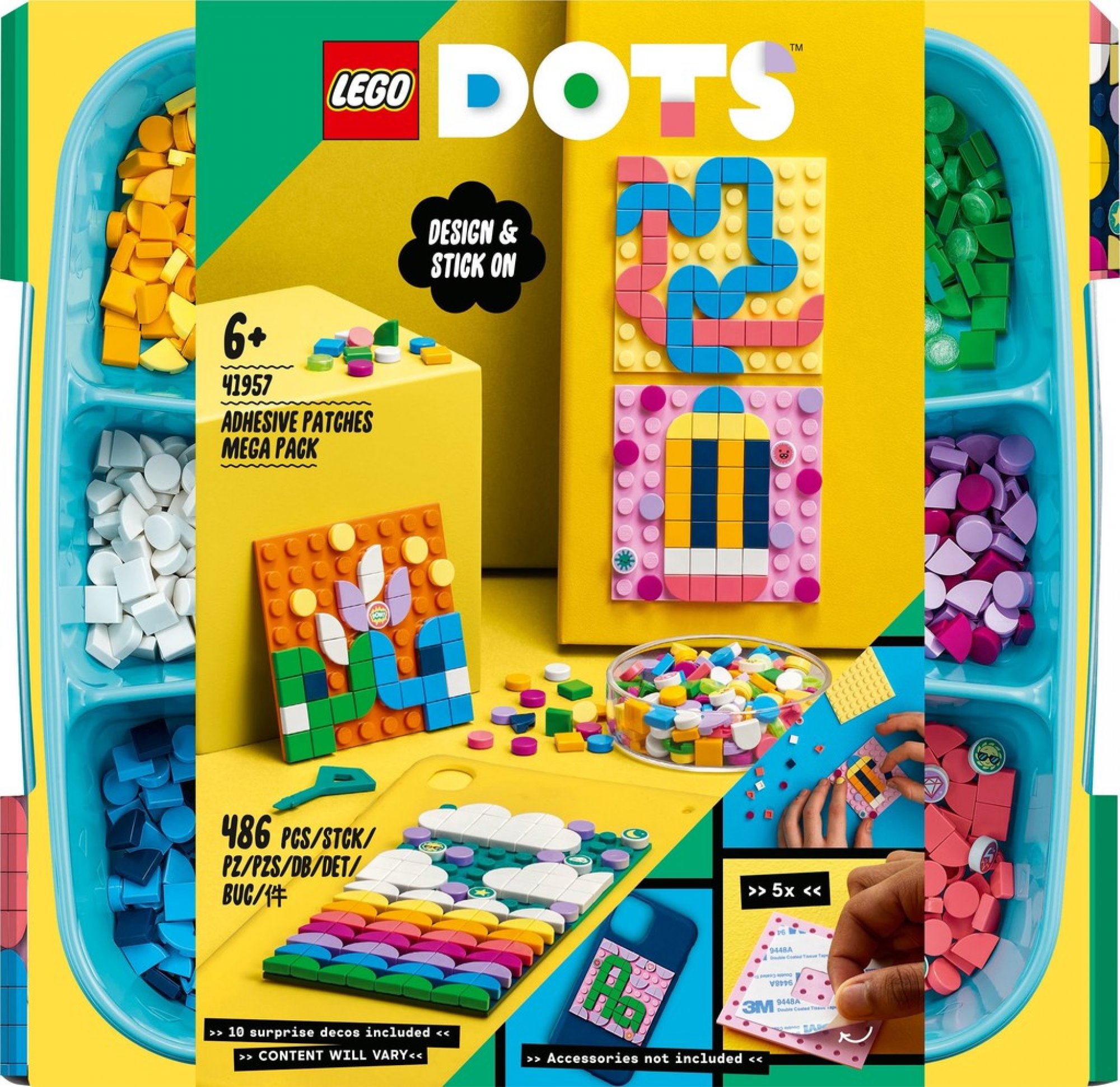 LEGO® DOTS™ 41957 Mega balení nalepovacích záplat