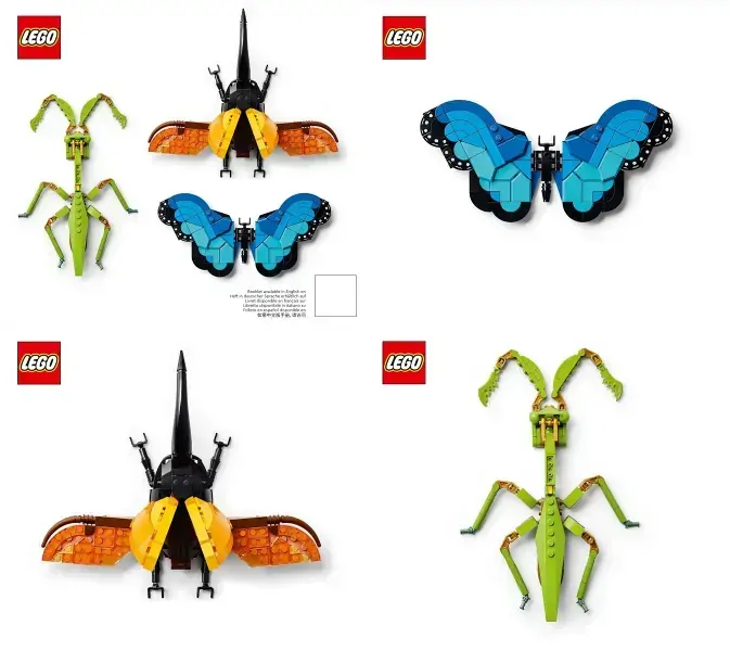 LEGO Disney 21342 Hmyzí kolekce