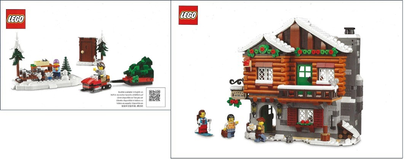 LEGO® ICONS™ 10325 Chata v Alpách