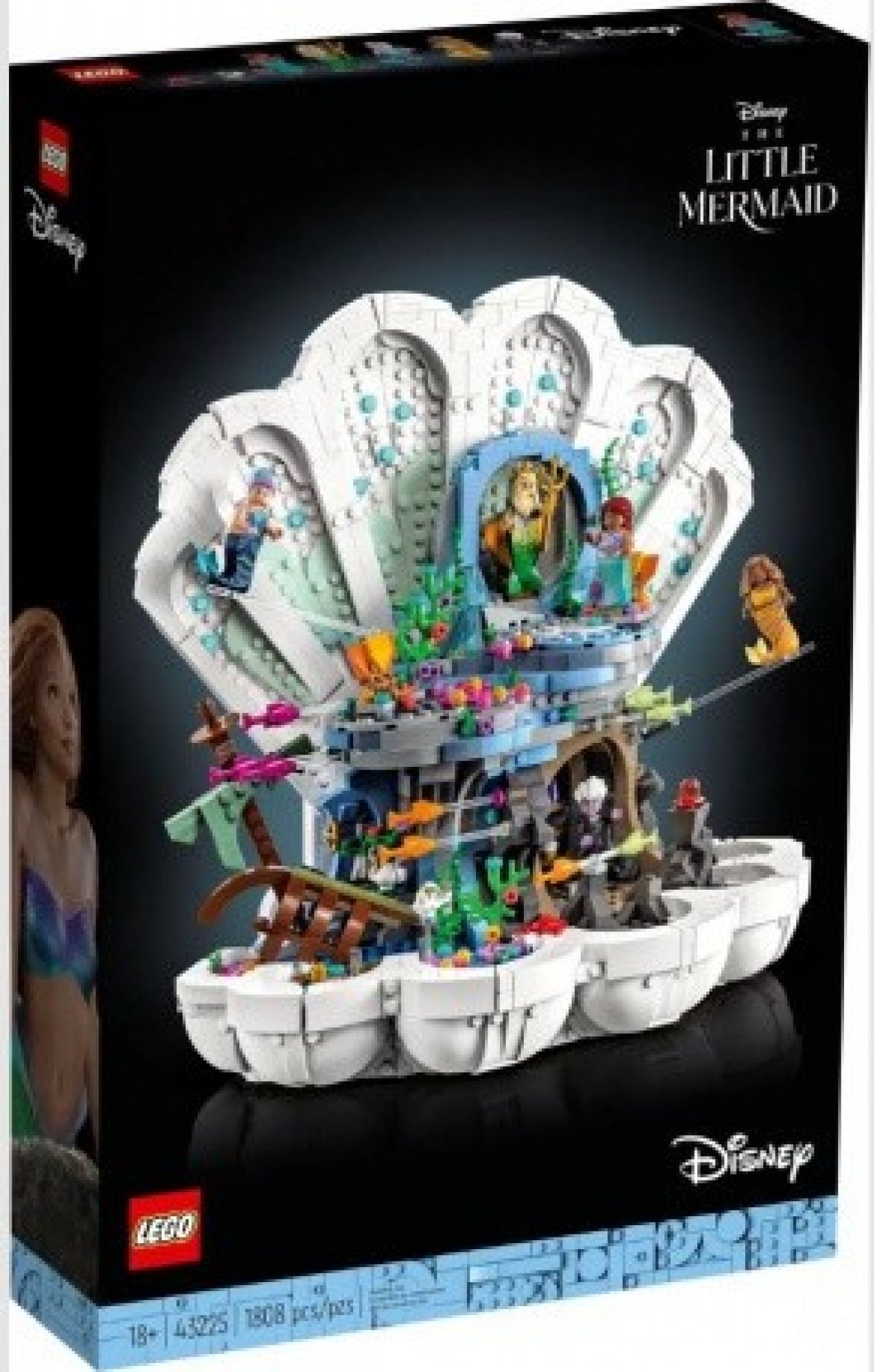 LEGO® Disney™ 43225 Královská škeble Malé mořské víly