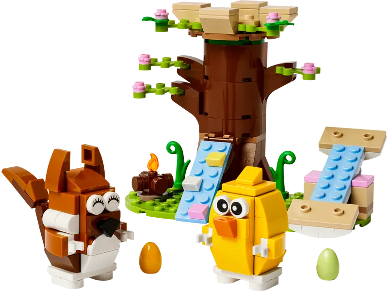 LEGO® 40709 Jarní hřiště pro zvířátka