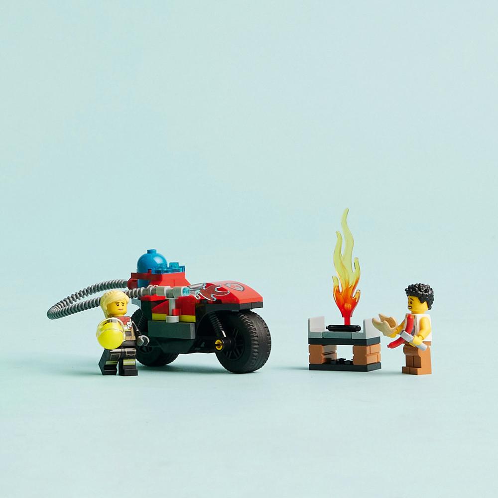 LEGO® CITY 60410 Hasičská záchranná motorka