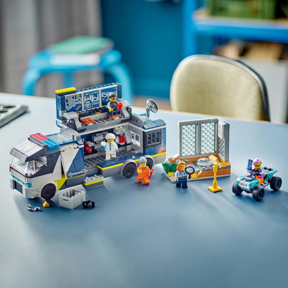 LEGO® CITY 60418 Mobilní kriminalistická laboratoř policistů