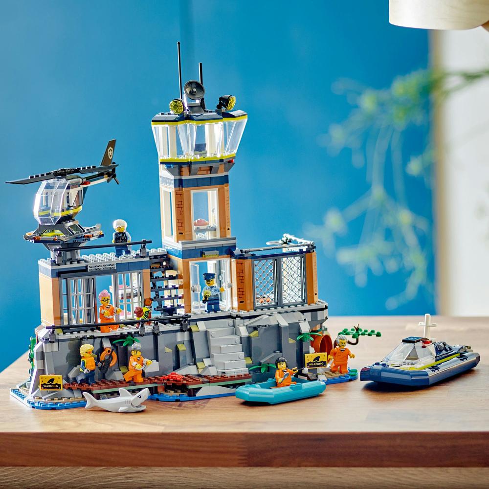 LEGO® CITY 60419 Policie a vězení na ostrově
