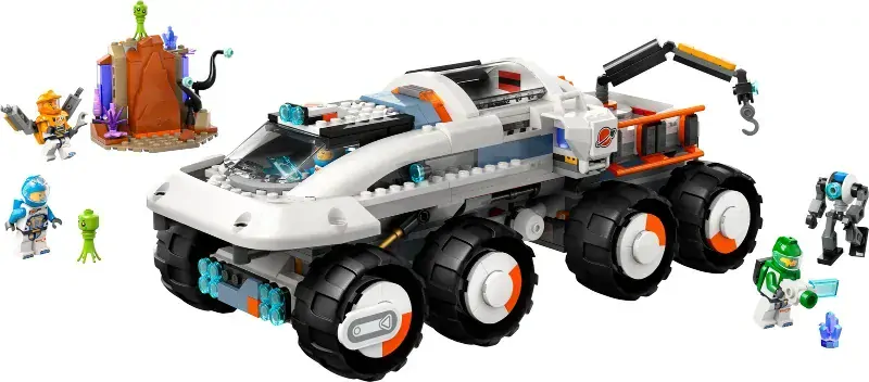 LEGO® CITY 60432 Velitelské vesmírné vozidlo a jeřábový nakladač