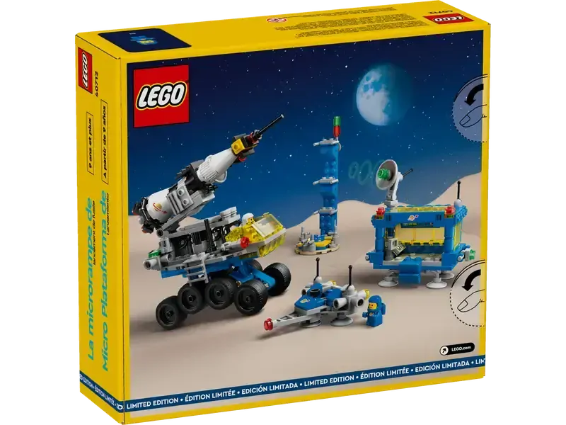 LEGO® 40712 Miniaturní startovací rampa pro raketu