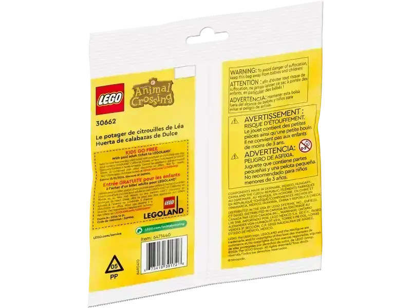 LEGO® Animal Crossing™ 30662 Maple a její dýňová zahrada