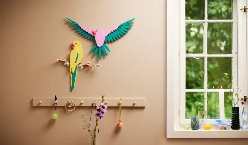 LEGO® Art 31211 Kolekce zvířat papouška ary