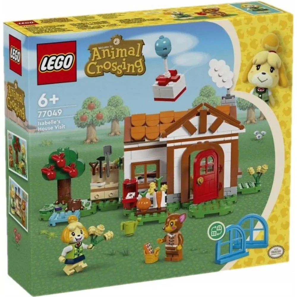 LEGO® Animal Crossing™ 77049 Návštěva Isabelle