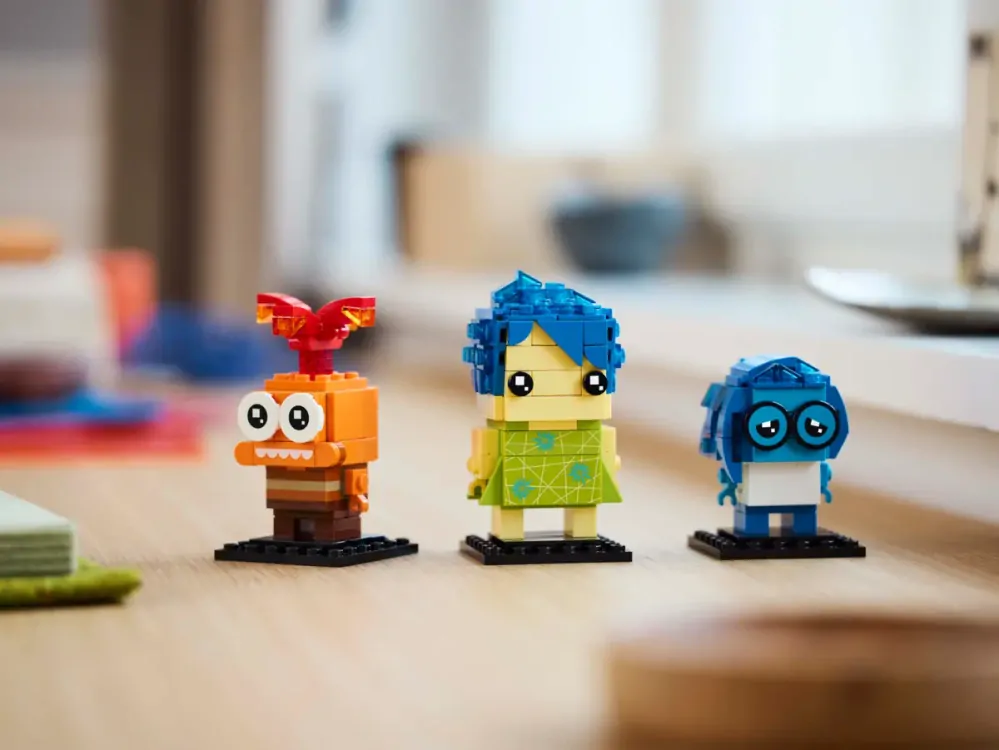 LEGO® BrickHeadz 40749 Radost, Smutek a Úzkost