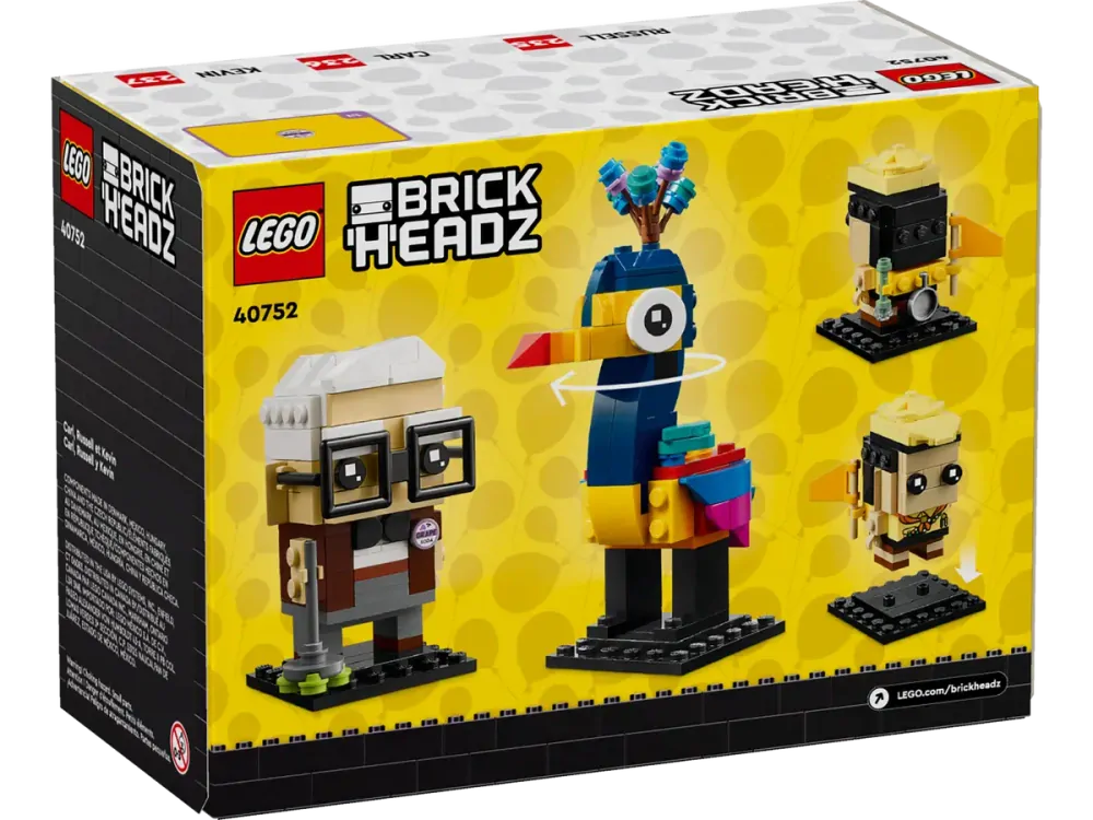 LEGO® BrickHeadz 40752 Carl, Russell a Kevin