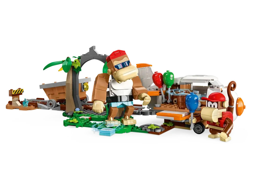 LEGO® Super Mario™ 71425 Diddy Kongova jízda v důlním vozíku