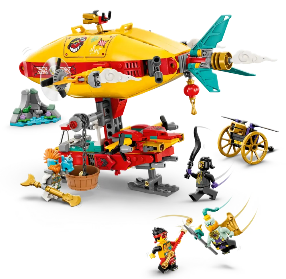 LEGO® Monkie Kid™ 80046 Vzducholoď Monkie Kida