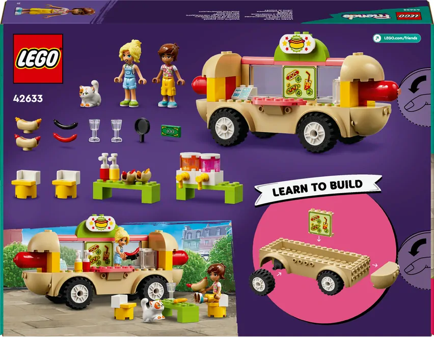 LEGO® Friends 42633 Pojízdný stánek s hot dogy