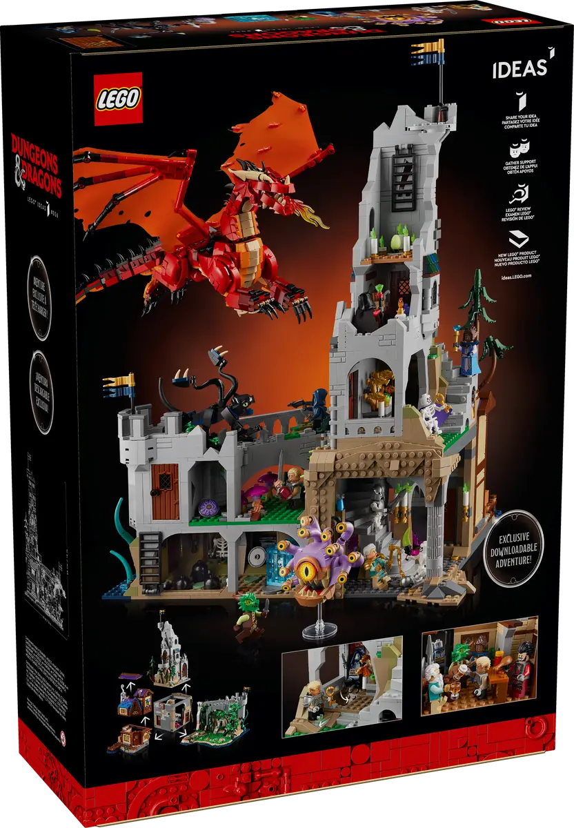 LEGO® Ideas 21348 Dungeons & Dragons: Příběh Rudého draka