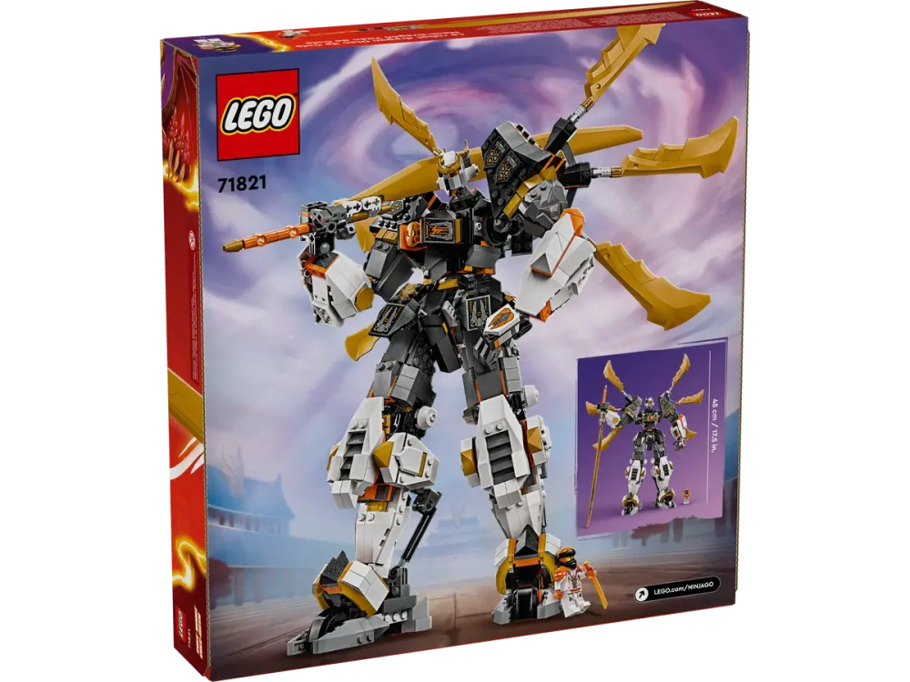 LEGO® NINJAGO® 71821 Coleův titanový dračí oblek