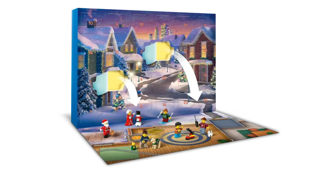 LEGO® CITY 60436 Adventní kalendář 2024