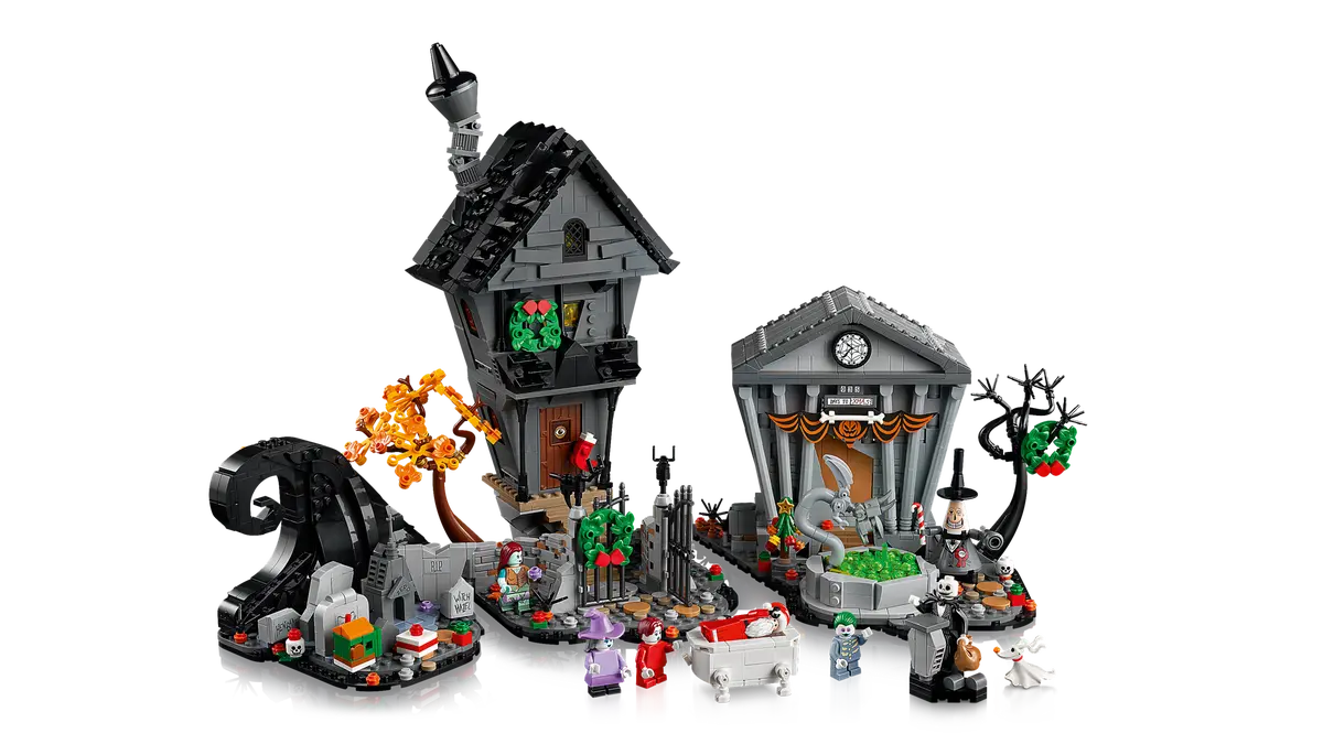 LEGO® Ideas 21351 Ukradené Vánoce Tima Burtona od Disneyho