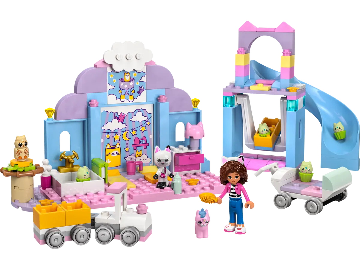 LEGO® Gabby’s Dollhouse 10796 Gábi a kočičí jesličky