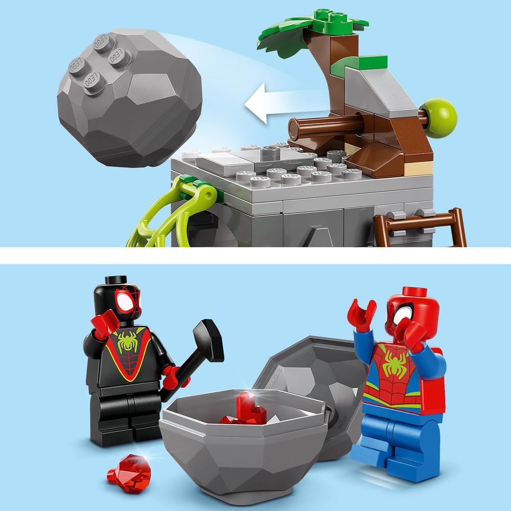 LEGO® Marvel 11199 Spideyho tým a záchrana dinosaurů s truckem