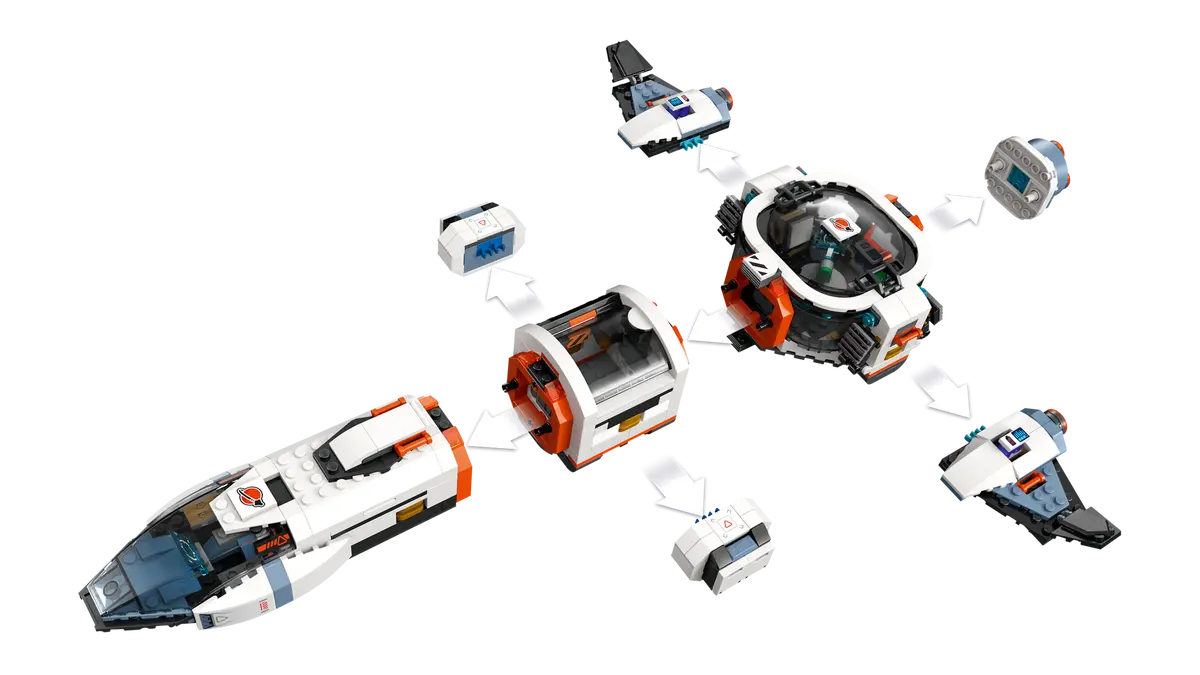 LEGO City 60446 Modulární galaktická vesmírná loď