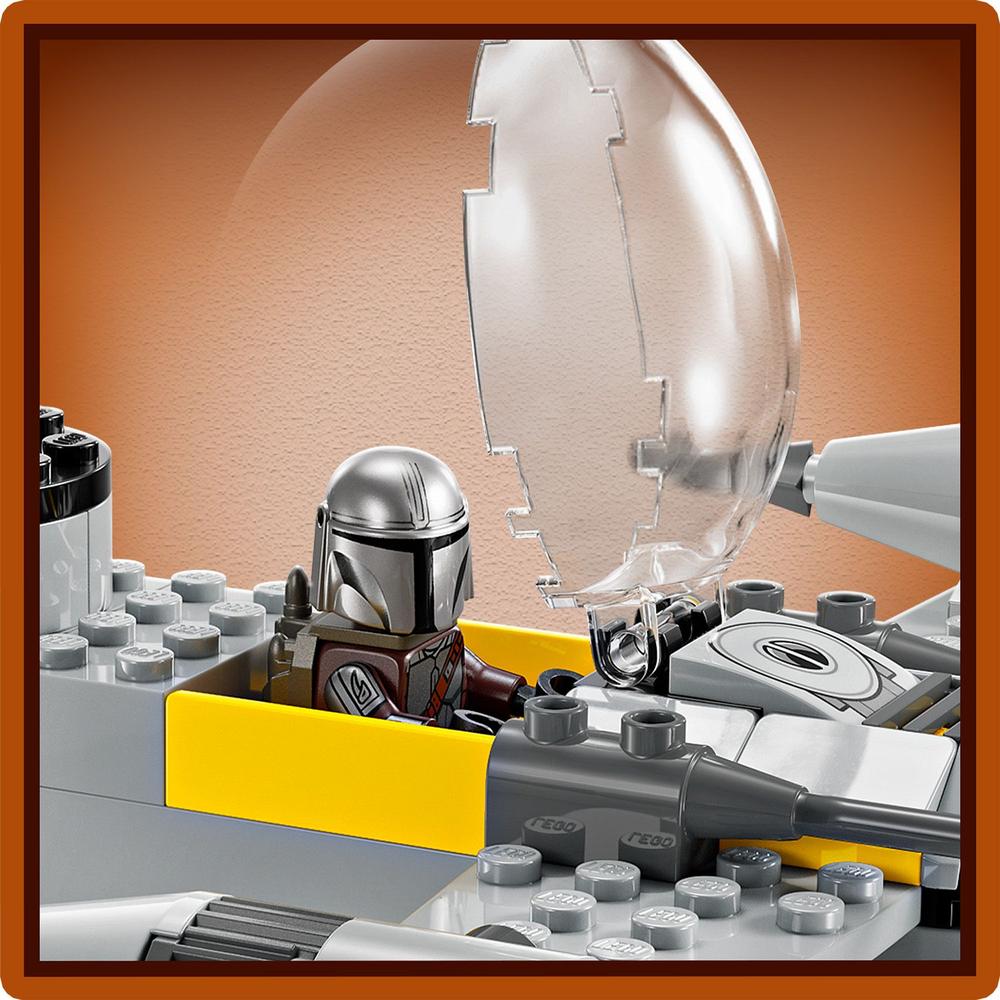 LEGO® Star Wars™ 75410 Mando, Grogu a stíhačka N-1 Starfighter™