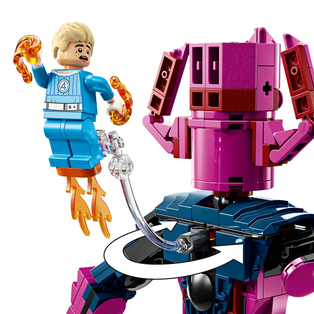 LEGO® Marvel 76316 Fantastická čtyřka vs. sestavitelná figurka Galactuse
