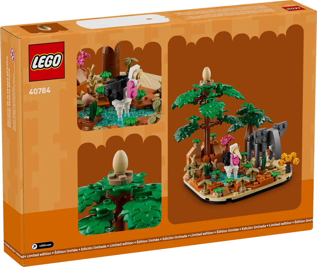 LEGO® 40784 Africká savana – diorama