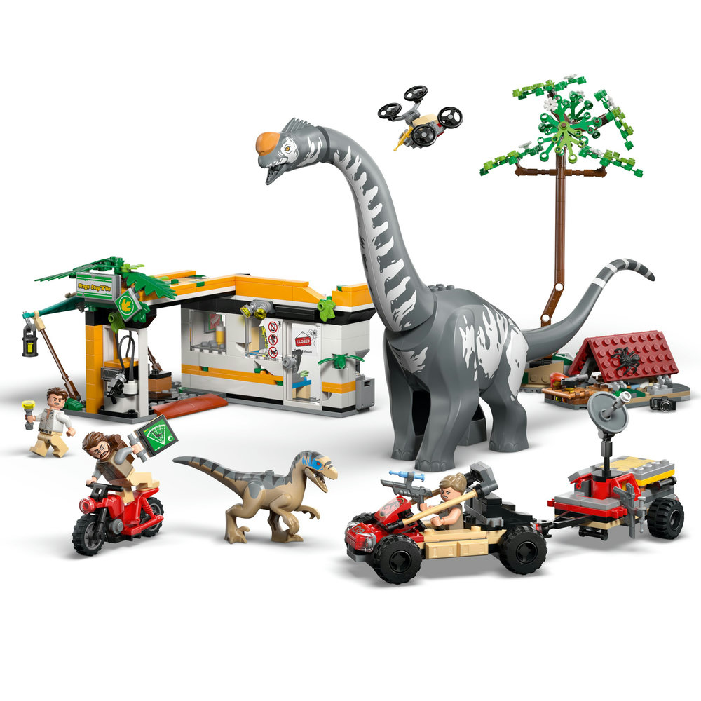 LEGO® Jurassic World 76973 Mise na sledování raptora a titanosaura