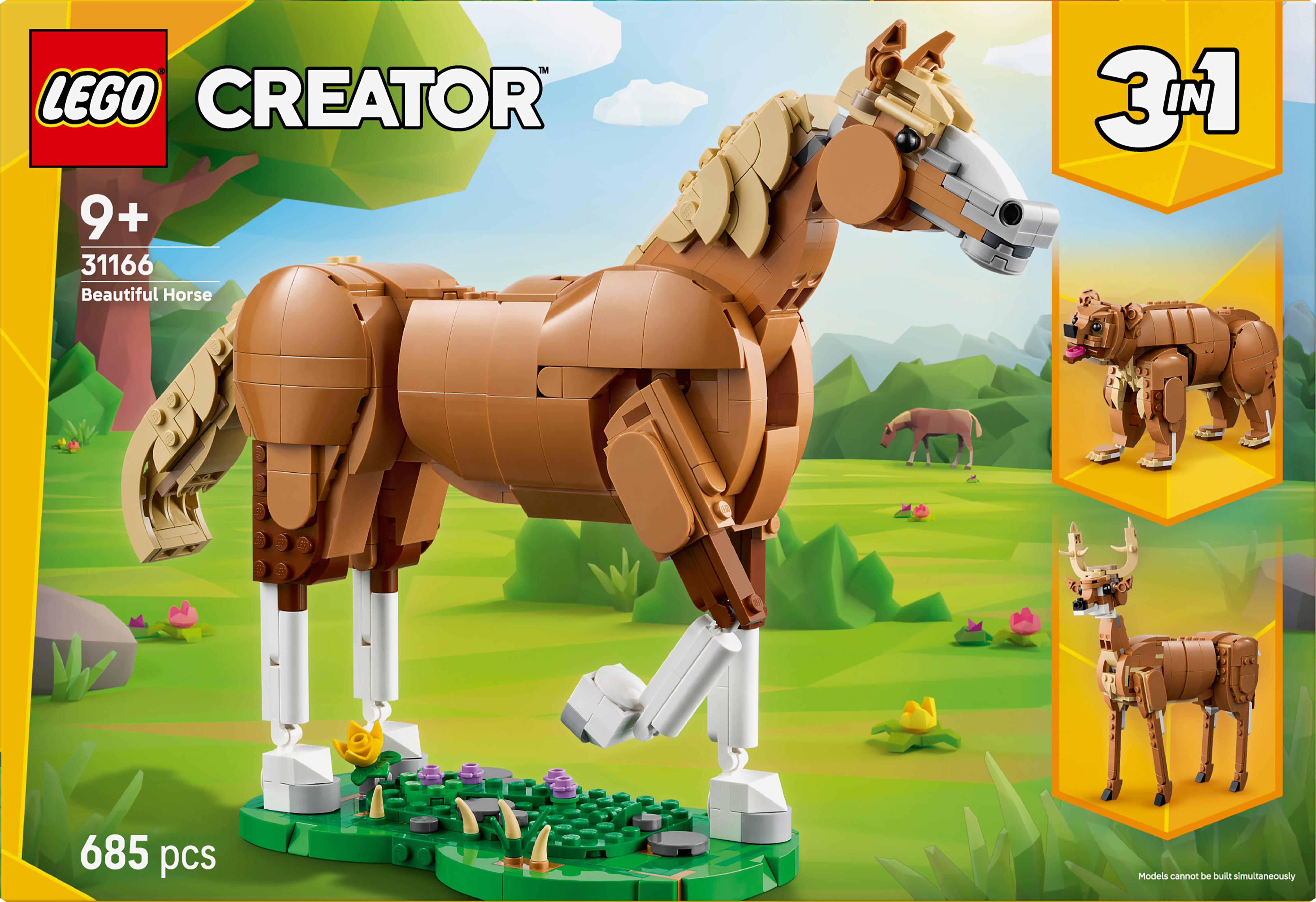 LEGO® Creator 3 v 1 31166 Krásný kůň
