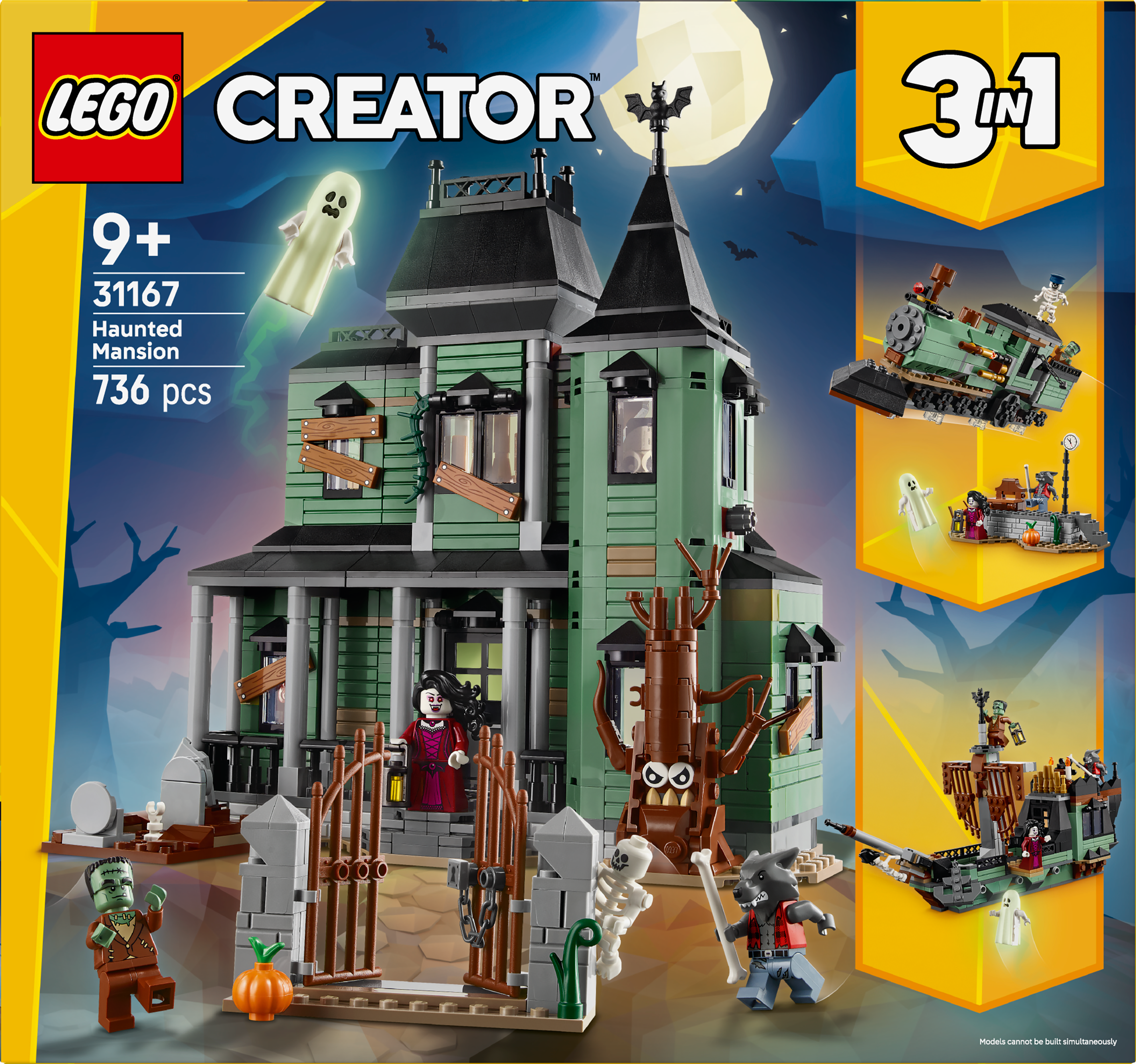 LEGO® Creator 3 v 1 31167 Strašidelný dům
