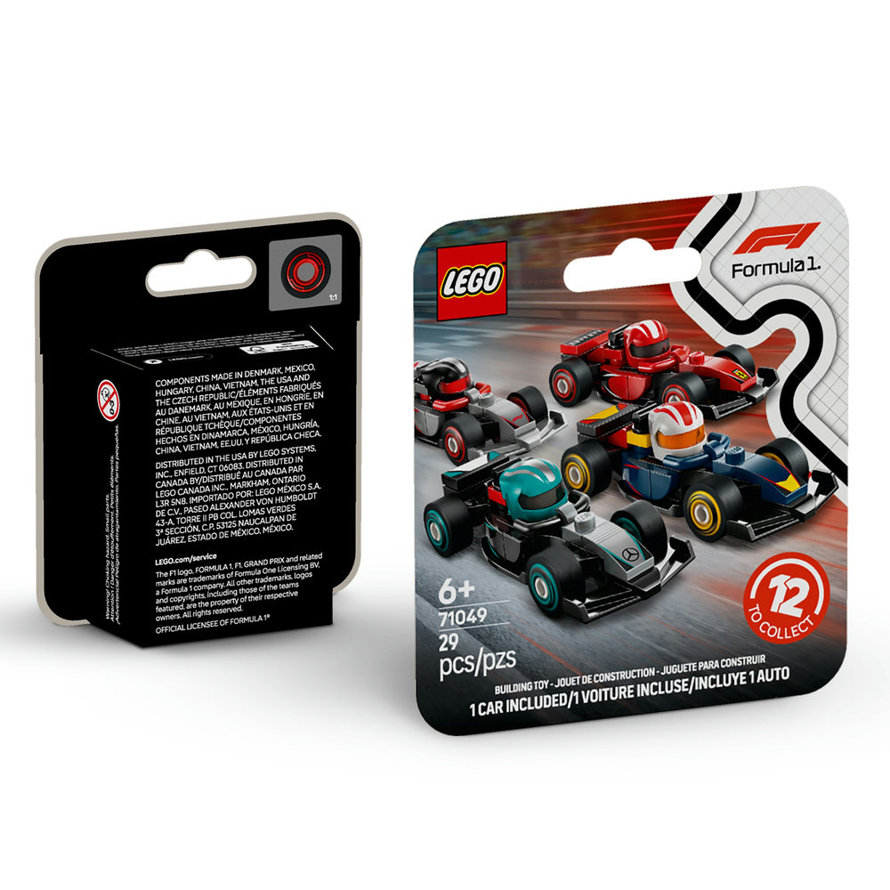 LEGO® 71049 Sběratelské závodní auto F1