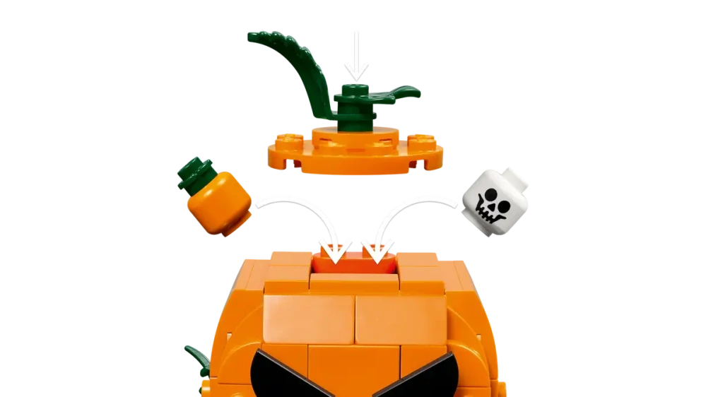 LEGO 40822 Pick-up s halloweenskými dýněmi