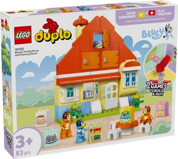 LEGO® DUPLO® 10459 Dům Bluey a paměťová hra
