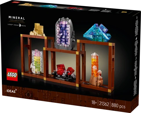 LEGO® Ideas 21362 Sbírka minerálů