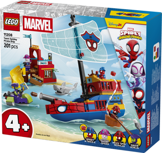 LEGO® | Marvel 11208 Pirátská loď Spideyho týmu
