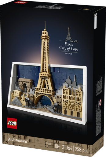 LEGO® Architecture 21064 Paříž – město lásky