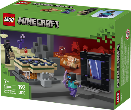 LEGO® Minecraft® 21584 Cesta portálem do Netheru a Endu