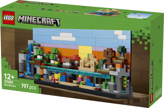LEGO® Minecraft® 21589 Mini biómy