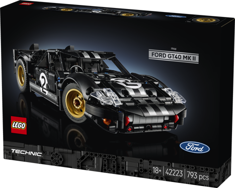 LEGO® Technic 42223 Závodní auto 1966 Ford GT40 MKII